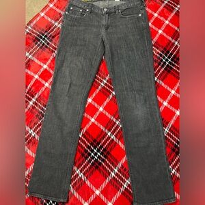 J. Crew Charcoal Straight Leg Jeans